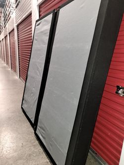SET OF TWIN XL BOXES FOR KING BED