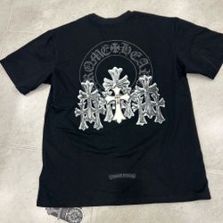 Chrome Hearts Black Graphic T-Shirt