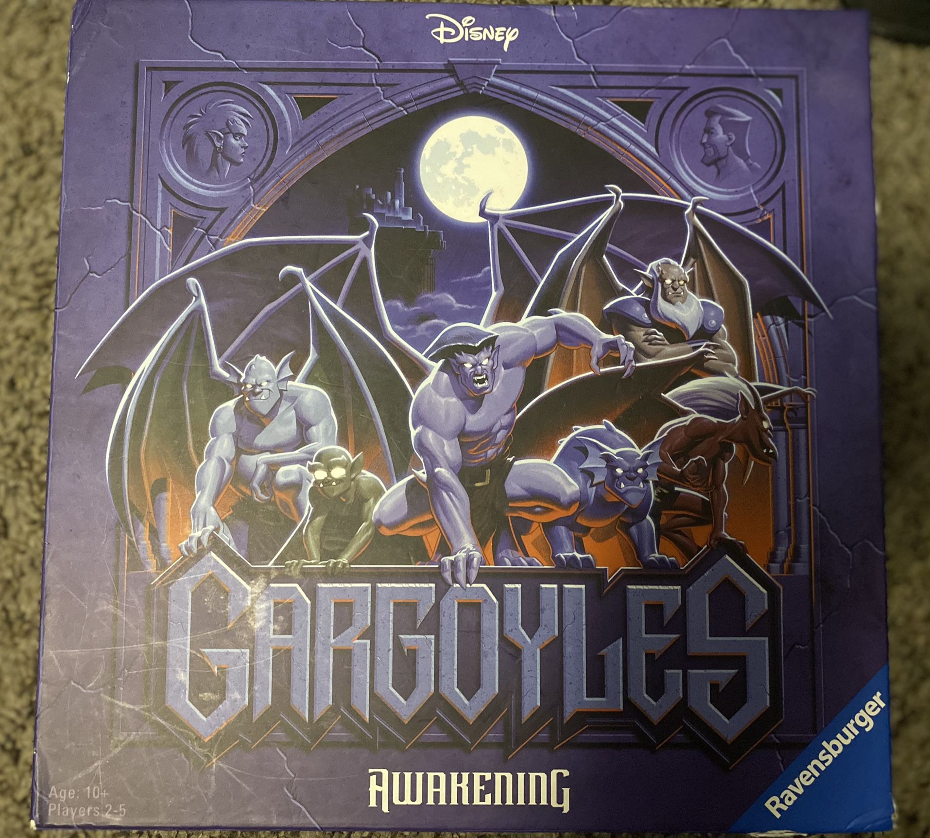 Disney Gargoyles Awakening Board Game