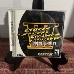 Street Fighter III Double Impact For Sega Dreamcast 