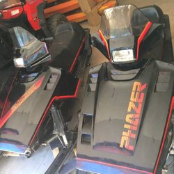 500cc Yamaha Phazer Snowmobiles