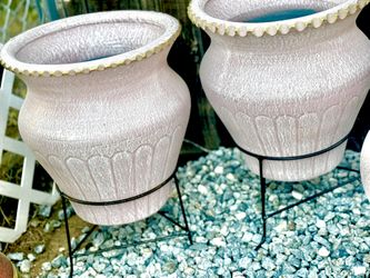 $60 Mexican Planters With Stand 