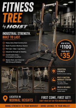 Hoist Fitness Tree Multi-Function Workout Station