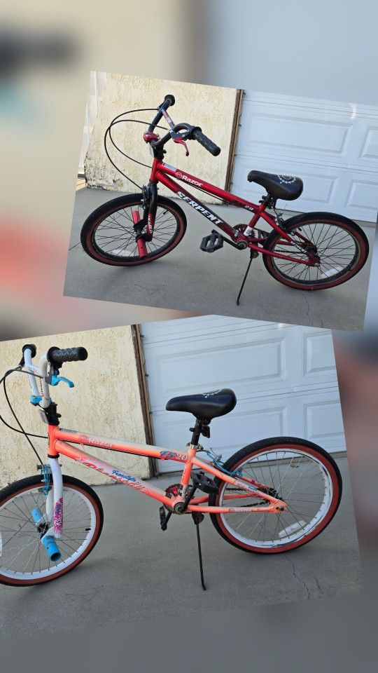 Razor Freestyle BMX bikes (Boys and Girls)