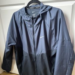 Nike Large Windbreaker With Hoodie 