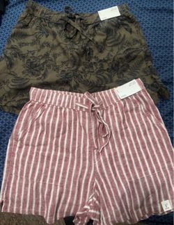 Woman’s large shorts new with tags