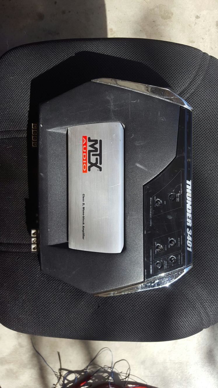 Mtx thunder 3401 amp