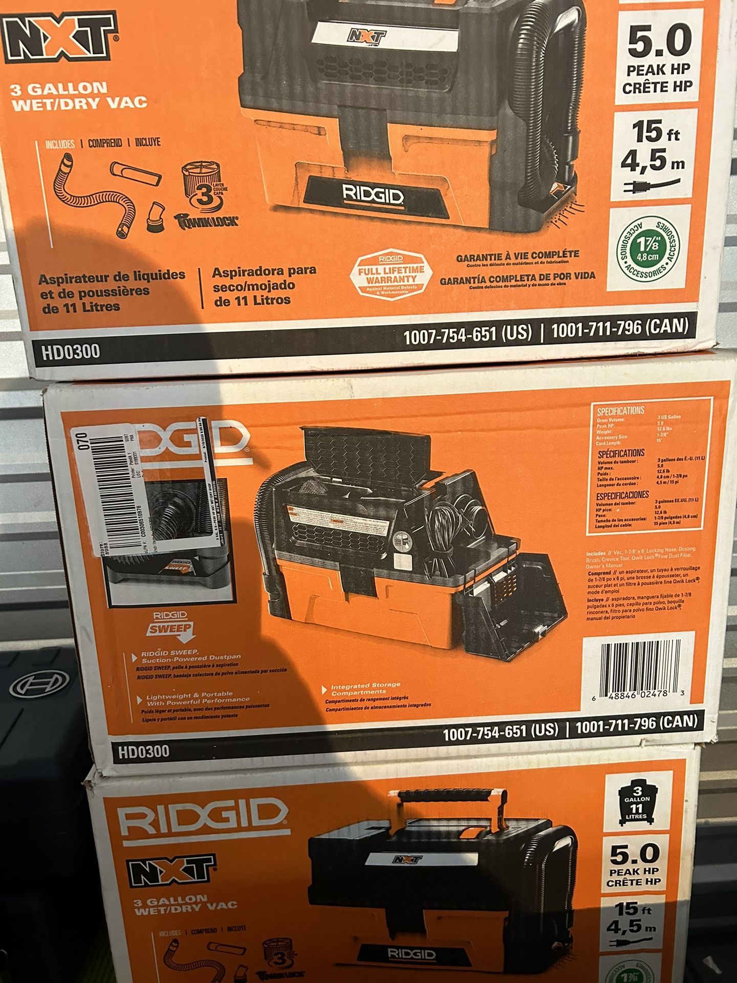 Ridgid Shop vacuum