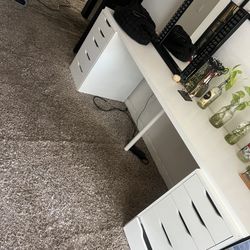 IKEA Deal With Drawers Vanity Or Desk
