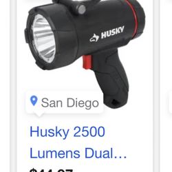 Husky Light Brand New Super Bright $29 