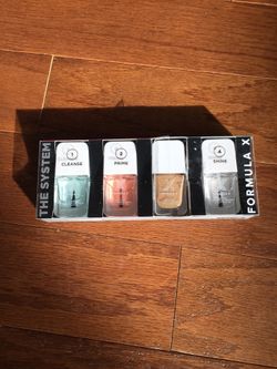 Nail polish formula x the system