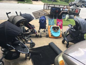 Strollers from $10 up to $60