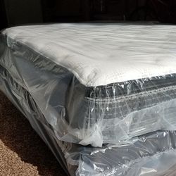New Queen Mattress And Boxspring Delivered 