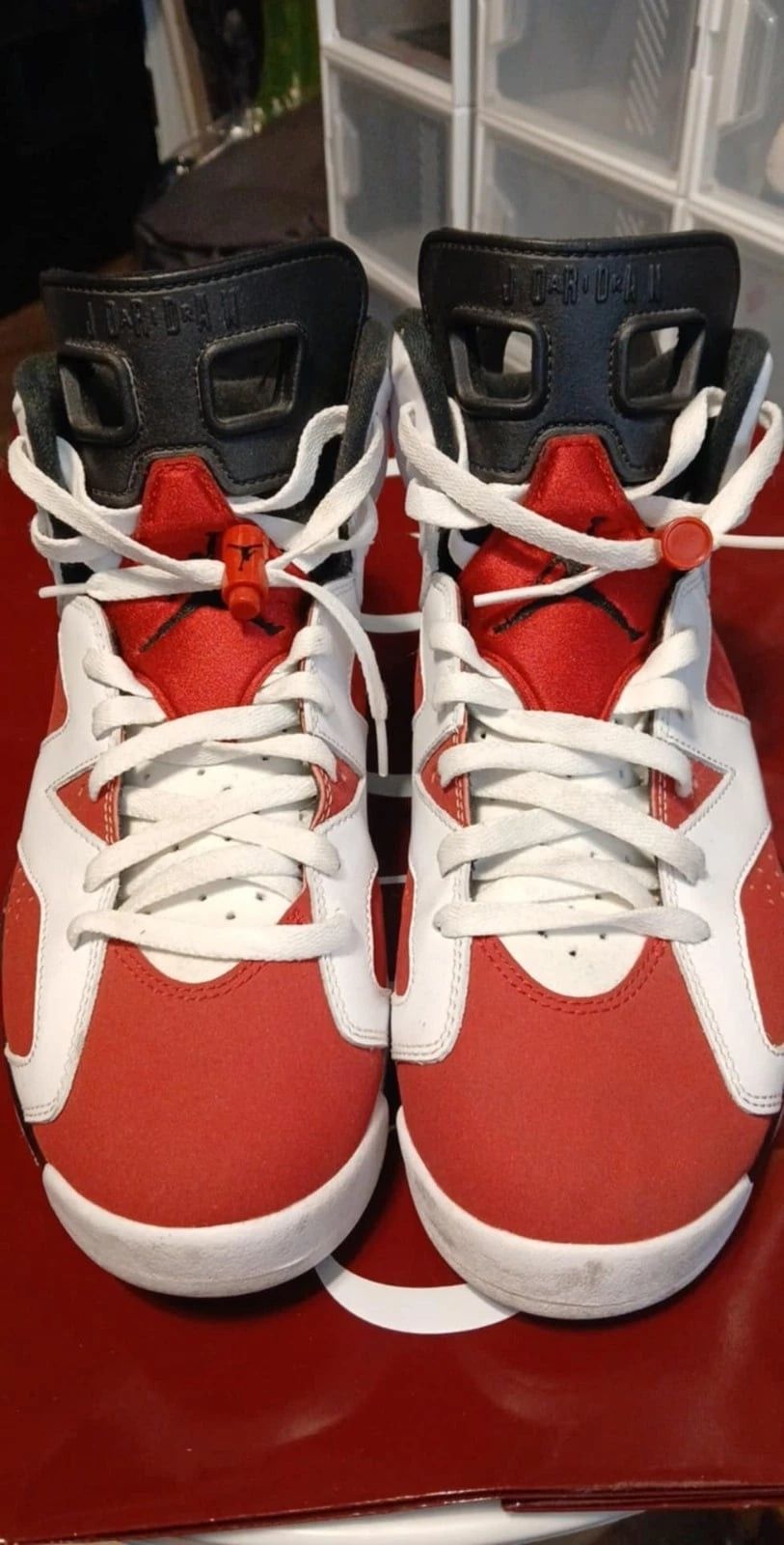 Jordan 6 Carmine .9.5