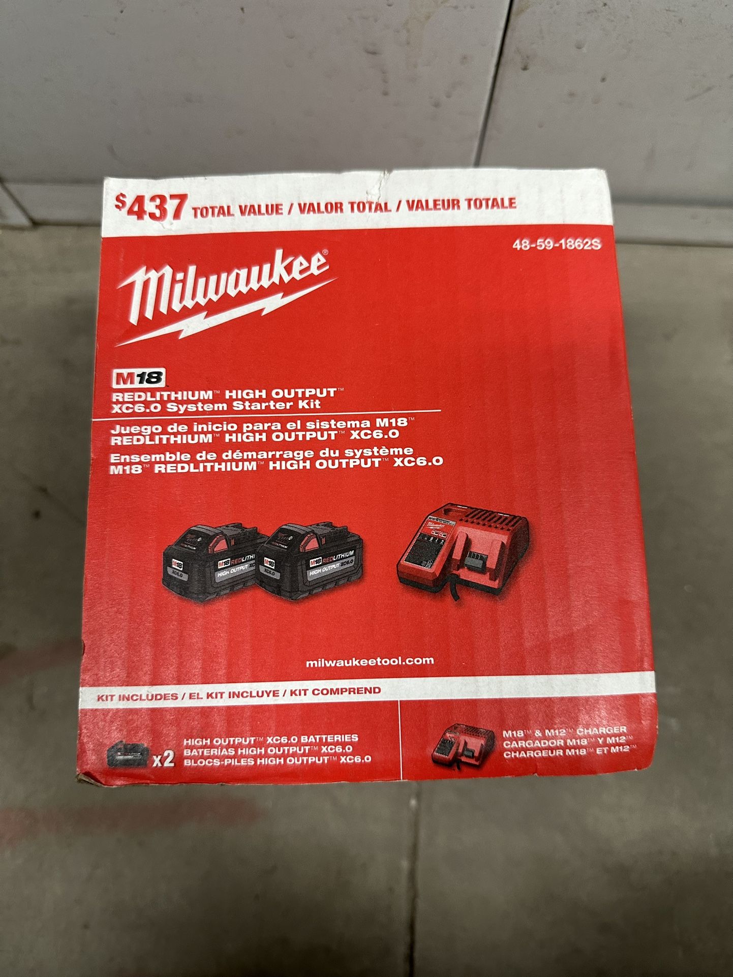Milwaukee Batteries And Charger