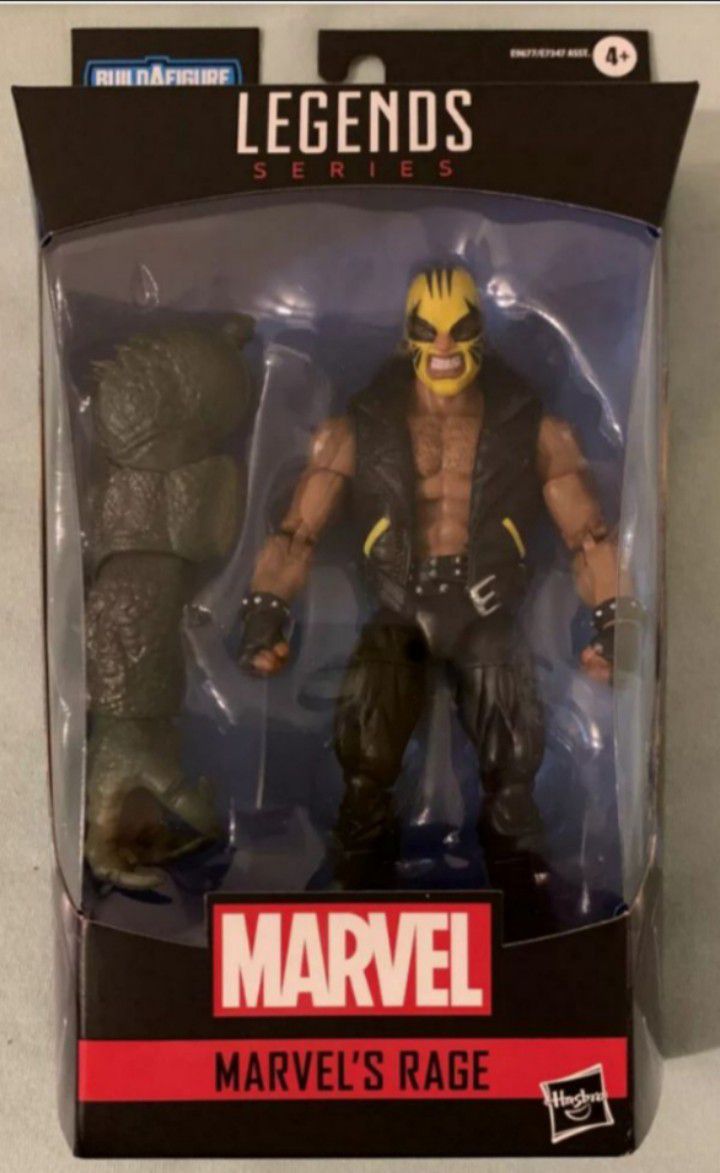 Marvel Legends Rage Collectible Action Figure Toy with Abomination Build a Figure Piece