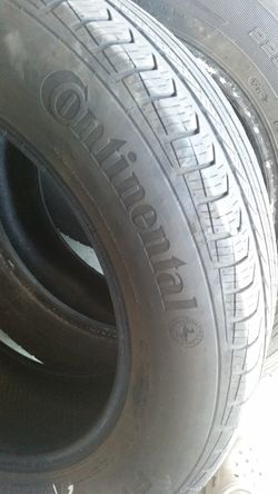 (2) 225/60/r17 continental pro contact gx