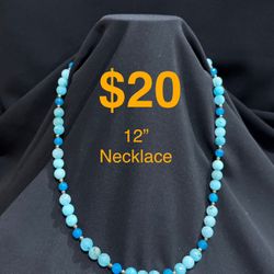 Chunky Murano Style Glass Necklaces for Women Pearl Necklace Statement Necklace Trendy Wedding Party Jewelry Accessories Christmas Stocking Stuffers