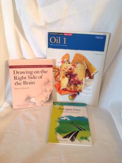 Set of 3 Art Books: Painting,Drawing, and Perspective 🎨