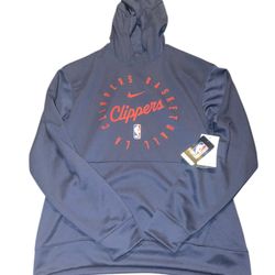 LA Clippers Nike Men’s L Blue Sweatshirt NWT