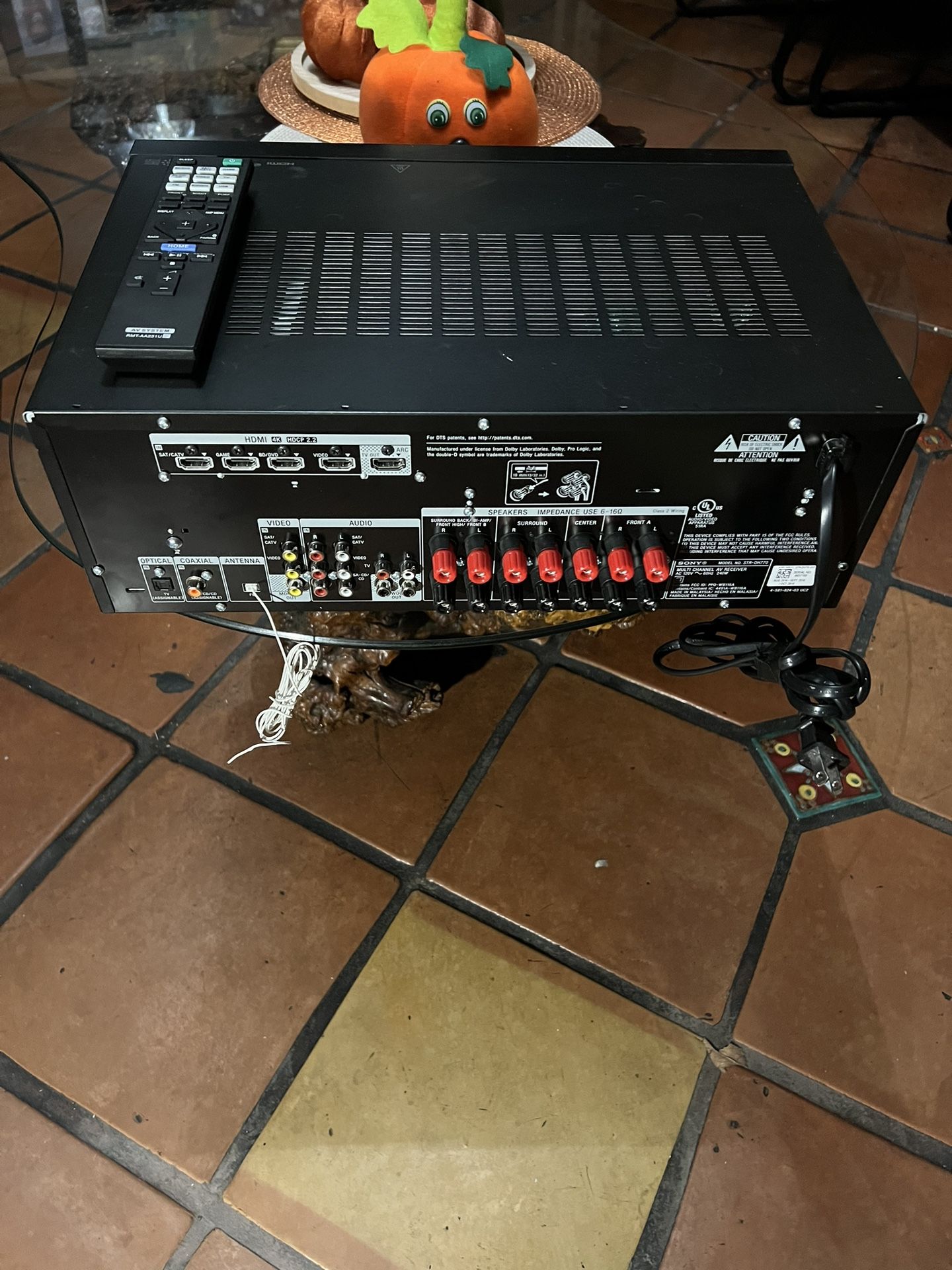 Sony Stereo Home Theater Receiver STR- DH170