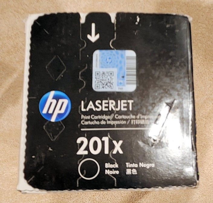 New, Sealed HP Laserjet High-yield Cartridge #201x ($116 on Amazon)