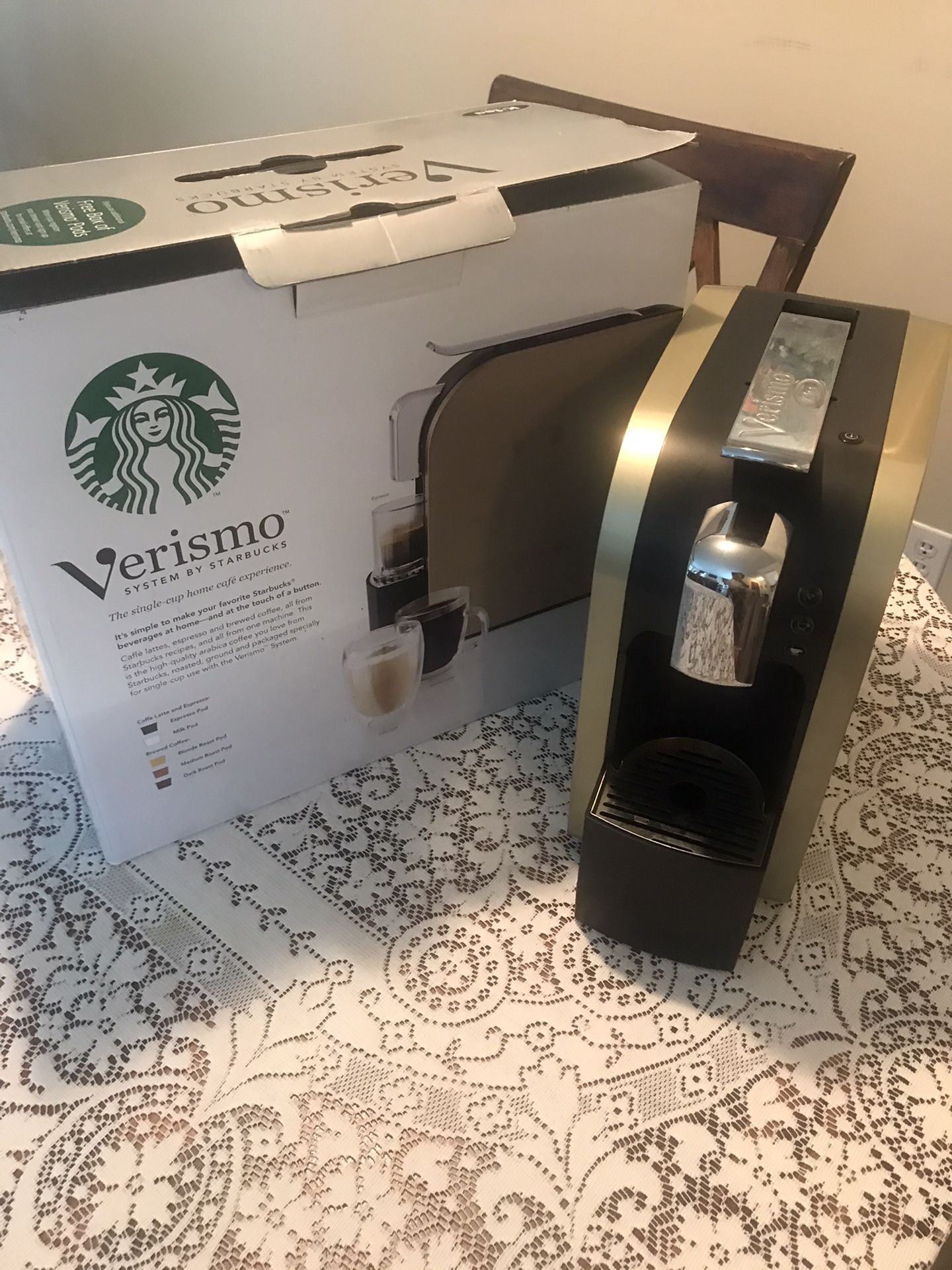 Starbucks Verisimo Coffee Maker Machine