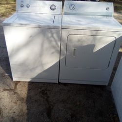 Whirlpool Washer And Dryer Working Will Accept Your Trade In For The Price 