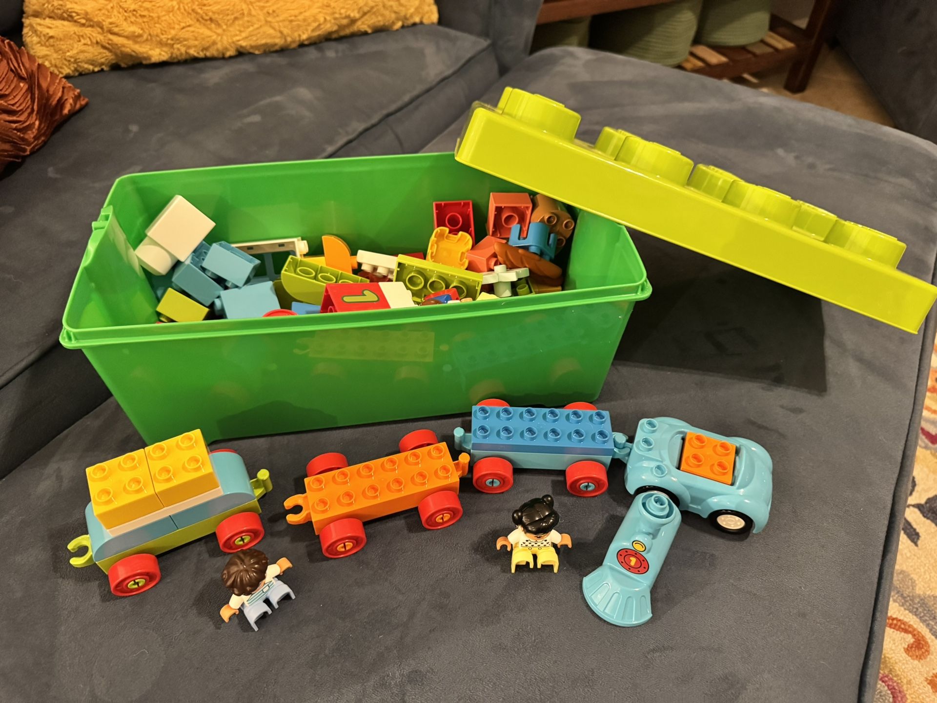 Lego Duplo And Mega Blocks