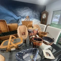 Longaberger Basket Set Or Individual Pieces