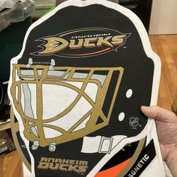 Anaheim Ducks Goalie Mask Pennant
