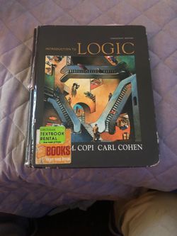 Introduction to logic, 13th edition