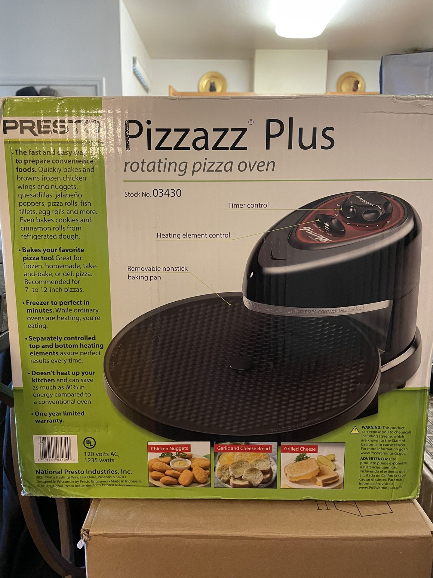 Presto Pizza Maker Oven 