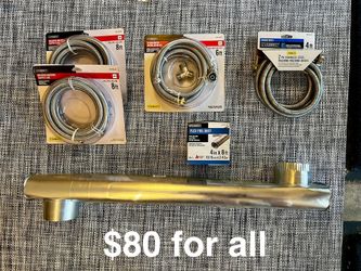 Everbilt Washer/Dryer Lines & Hoses - Brand New