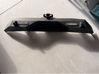 Jeep Wrangler JLU steel rear bumper