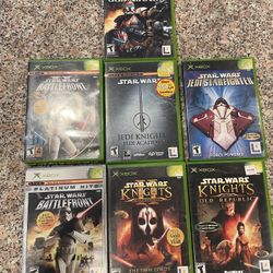 Original Xbox Star Wars Games
