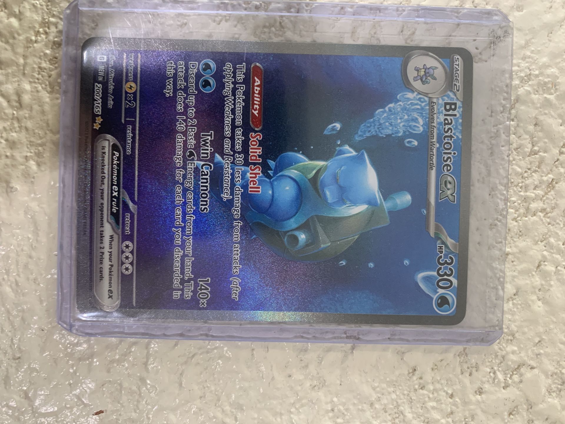 Blastoise Ex 200/165 151 English NM