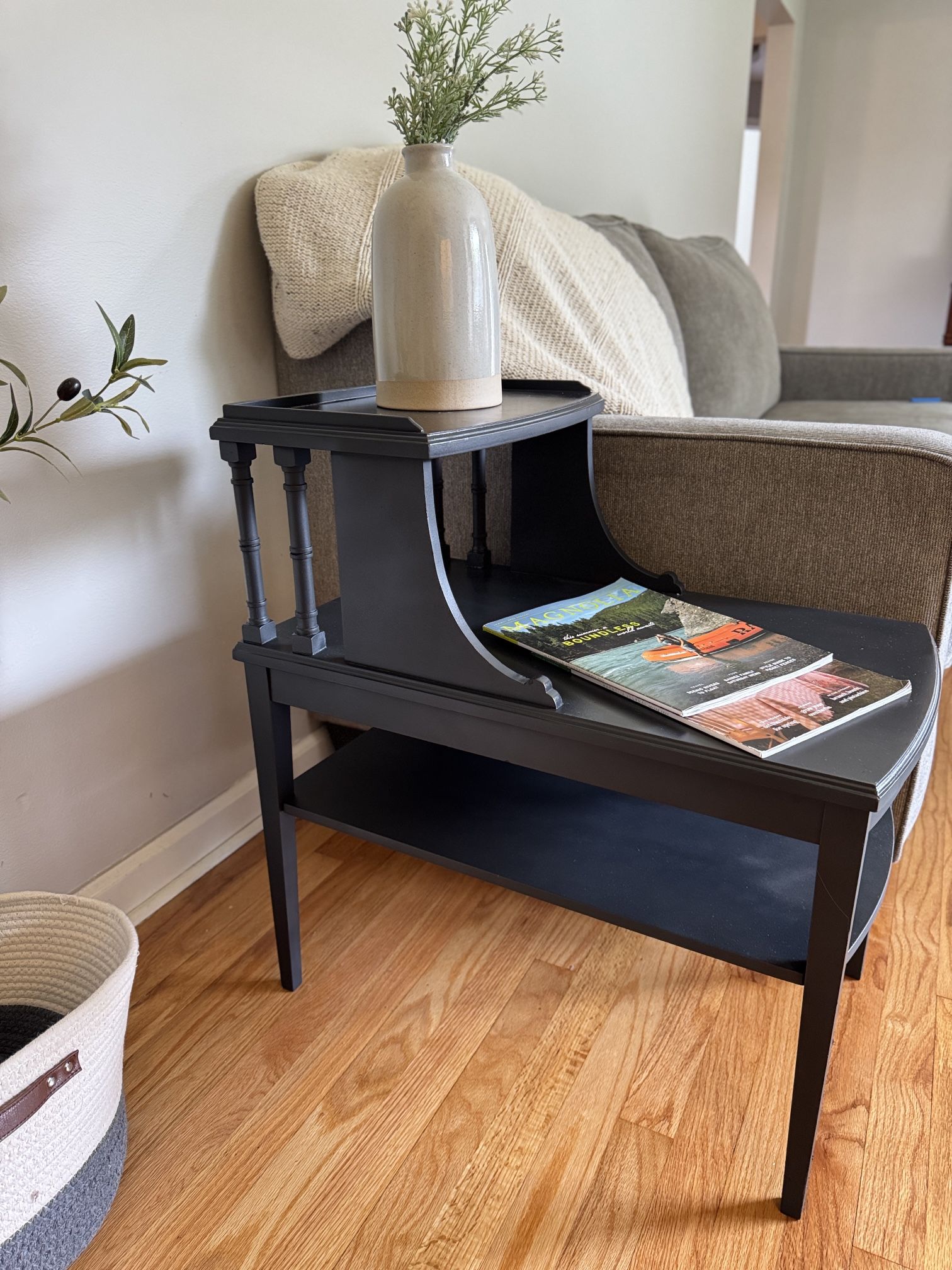 Mersman Mid Century Triple Tiered End Tables
