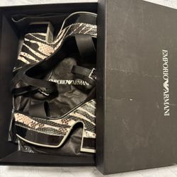 Emporio Armani Block Heels Size 37