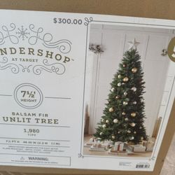 2 Brand New Balsam Fir 7.5 Height Christmas tree 