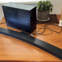 Samsung Bluetooth Soundbar & Subwoofer 