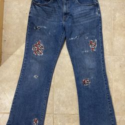 Y2K Urban Pipeline Customized With Jnco Echo South Pole Style One Of A Kind
