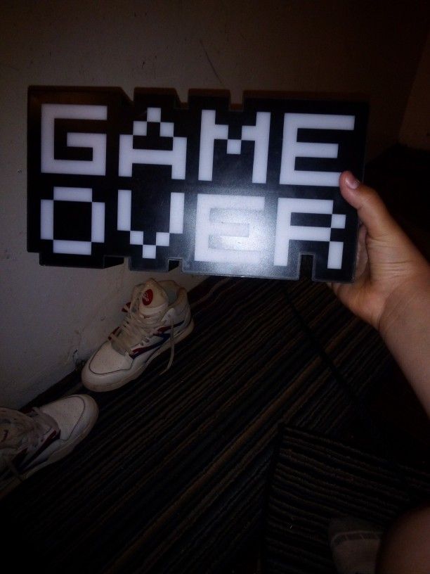 Game Over Sign