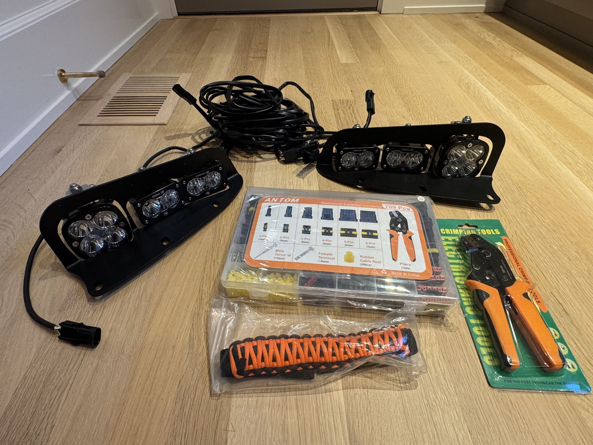 Baja Designs S2 Pro Sport + Squadron LED Setup (6 Lights) – Bronco / Off-Road Build – NEW