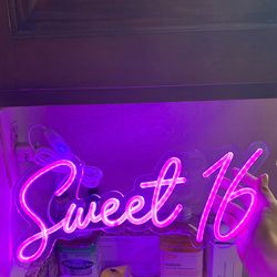 Sweet Sixteen Sign