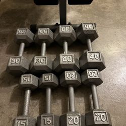 dumbbells and bench So Clean 