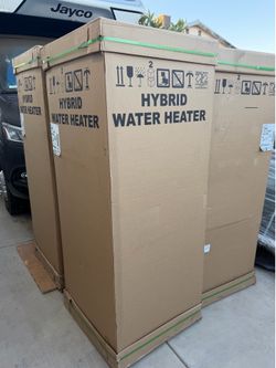 New Rheem 50 gallon Heat Pump Electric Hybrid Water Heater 240v