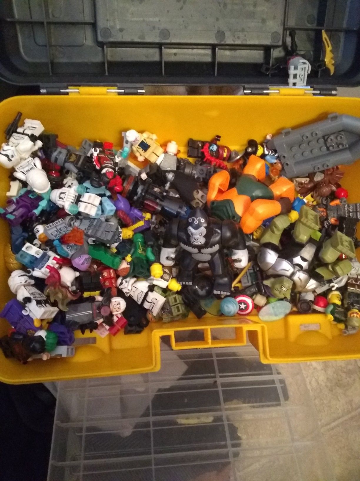 Over 200 Lego people