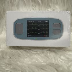 EMAY 6L Portable ECG Monitor | Record ECG and Heart Rate in 6 Channels | Compatible with Smartphone and PC | No Subscription Required