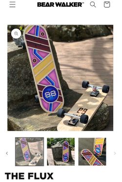 Bear Walker Flux Cruiser Deck (no truck or wheels)